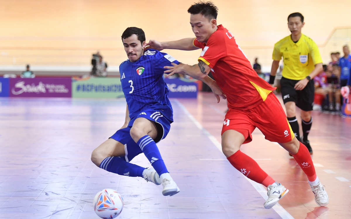 Vươt mặt Th&aacute;i Lan tr&ecirc;n BXH, ĐT Việt Nam rộng cửa gi&agrave;nh v&eacute; sớm v&agrave;o tứ kết VCK Futsal ch&acirc;u &Aacute; 