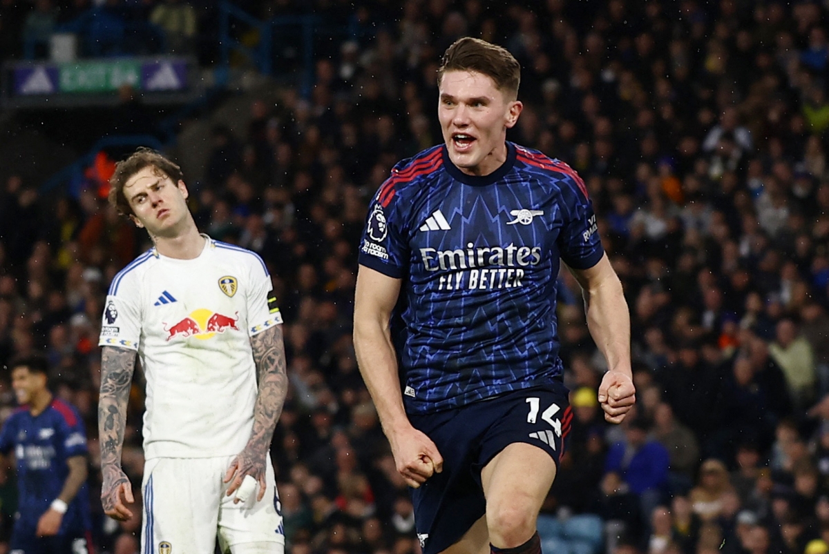 ket qua ngoai hang anh hom nay 31 1 arsenal thang dam leeds, cung co ngoi dau hinh anh 24