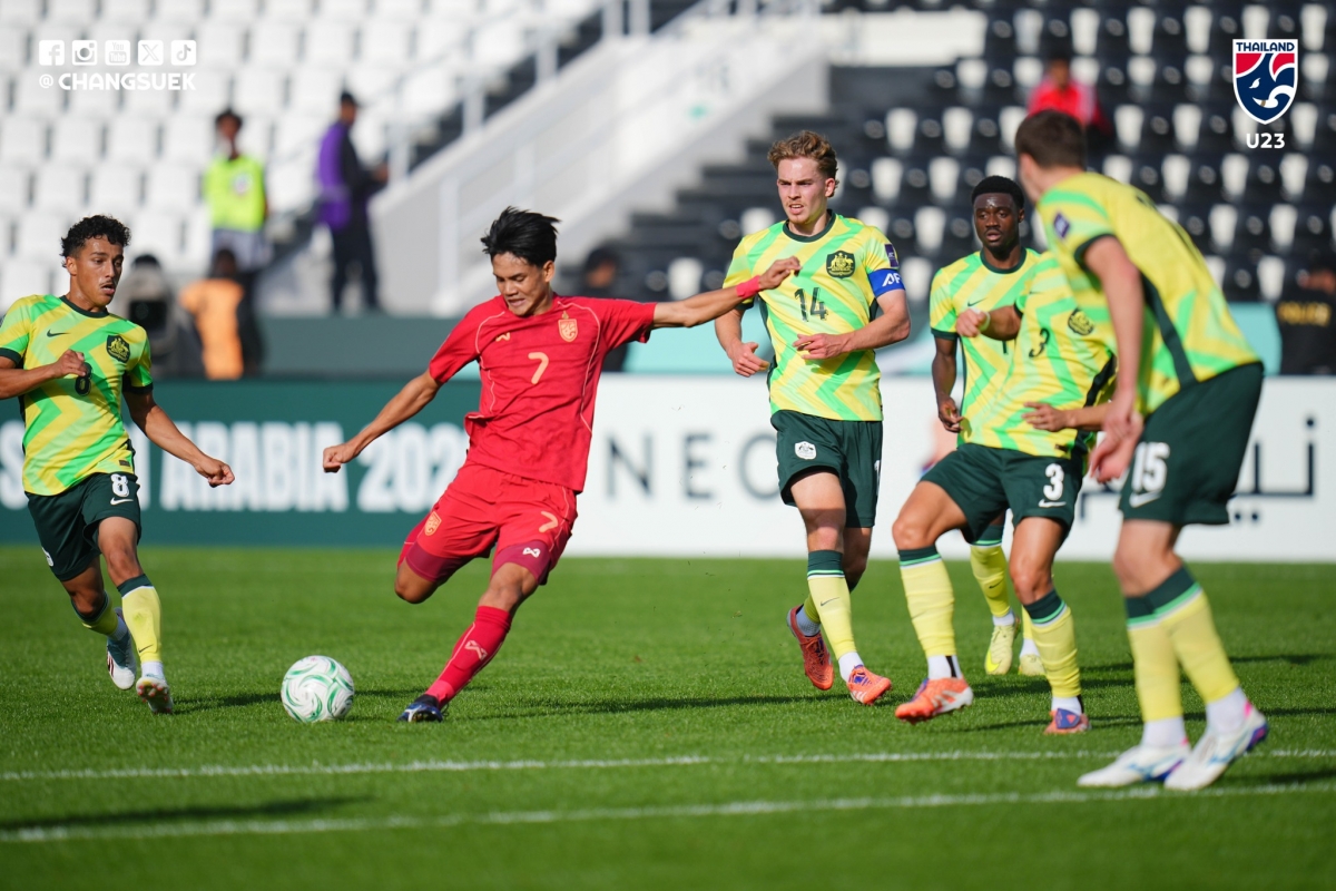 Trực tiếp U23 Th&aacute;i Lan vs U23 Australia: Thử th&aacute;ch cho đại diện Đ&ocirc;ng Nam &Aacute;