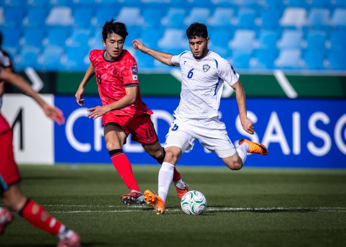 ket qua u23 chau A 2026 hom nay 13 1 uzbekistan va han quoc vao tu ket hinh anh 9