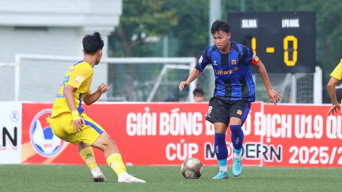 ket qua bong da viet nam hom nay 17 1 u19 hagl de thua u19 slna hinh anh 1