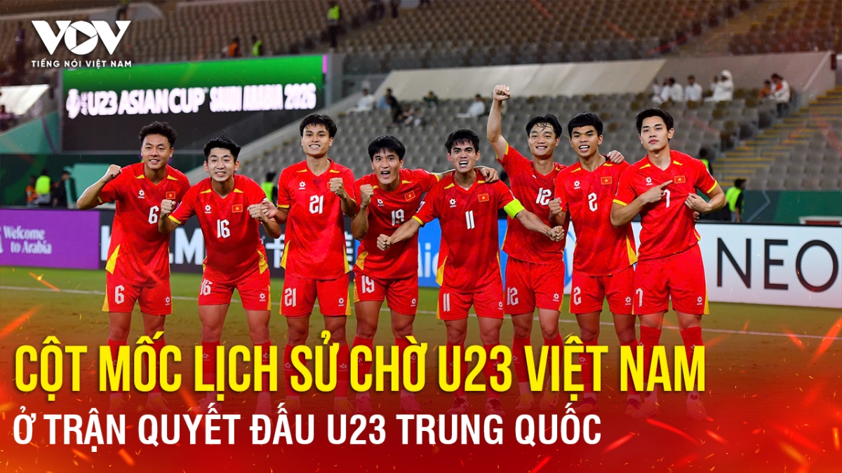Tin bóng đá 20-1: Cột mốc lịch sử chờ U23 Việt Nam ở trận quyết đấu U23 Trung Quốc