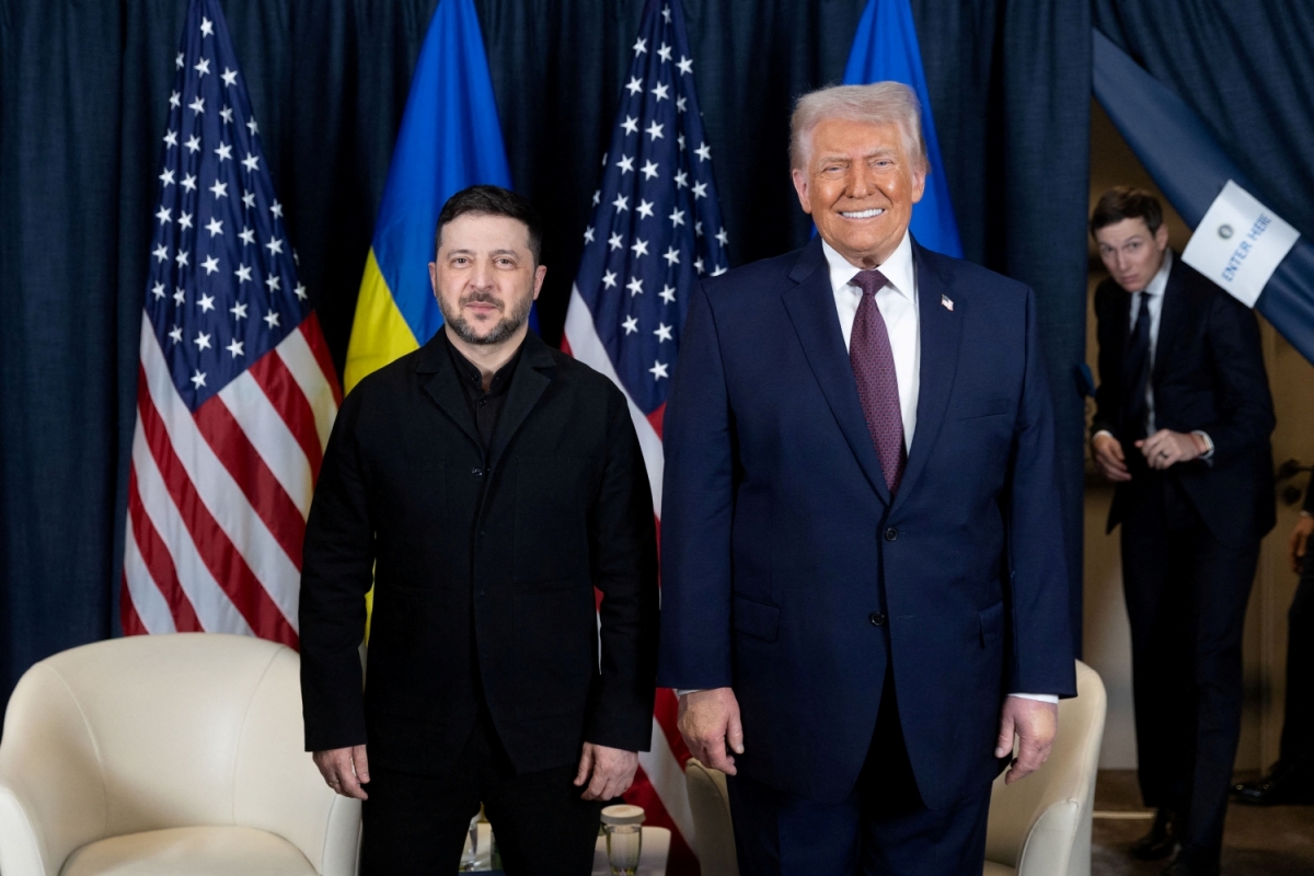 ukraine cong bo thoa thuan an ninh lich su voi my tai davos hinh anh 1