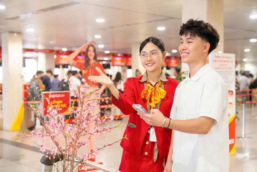 Vietjet adds nearly 1,800 flights for peak Lunar New Year travel