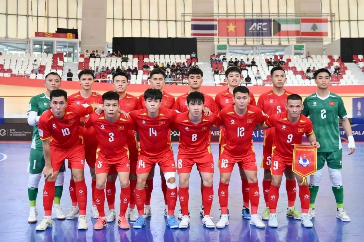 vietnam defeat lebanon to move closer to futsal asian cup quarter-finals picture 1