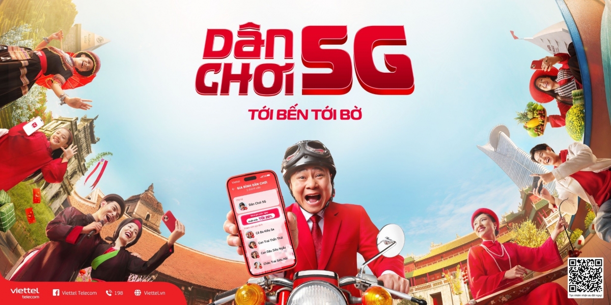 Viettel Telecom ra mắt “5G Family”-Kết nối gia đình thời đại số cùng NSND Tự Long