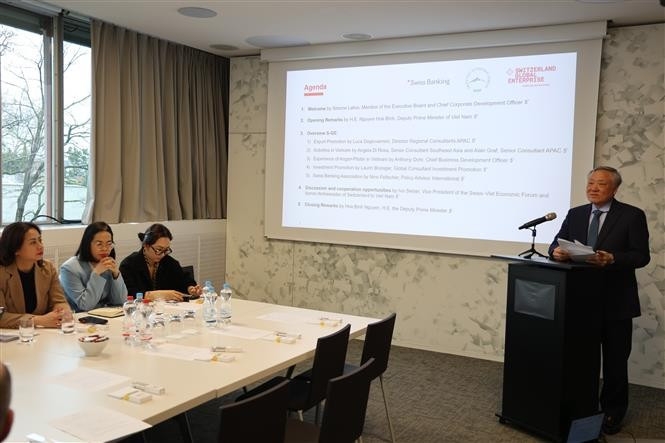 deputy pm concludes working visit to switzerland picture 1