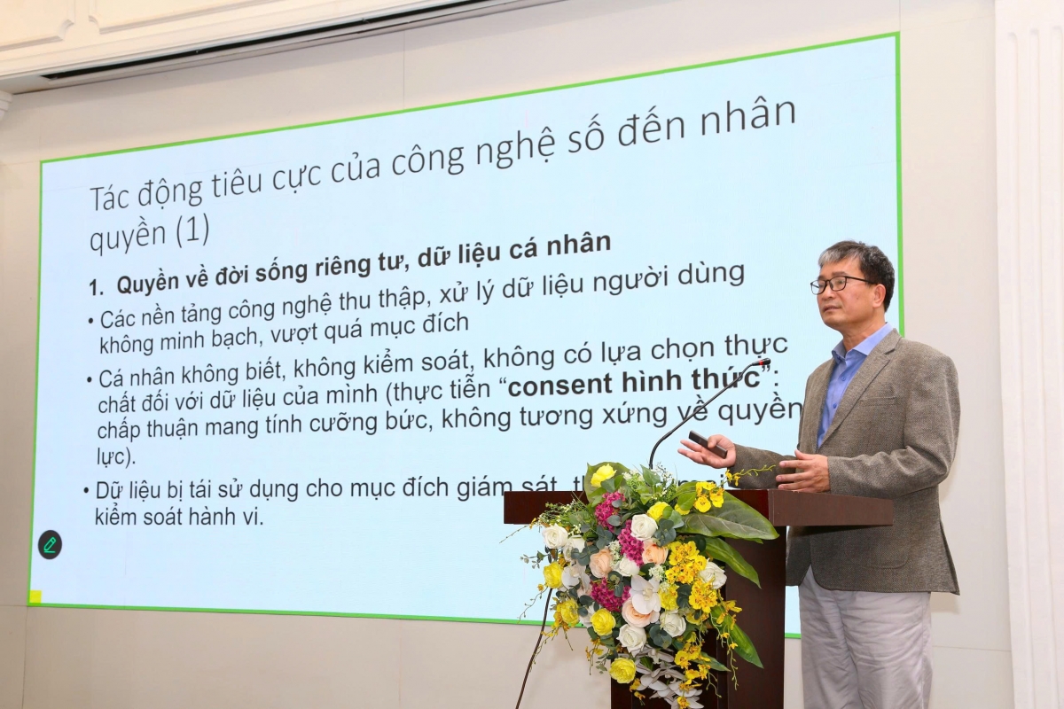 Bảo đảm quyền con người trên môi trường công nghệ số