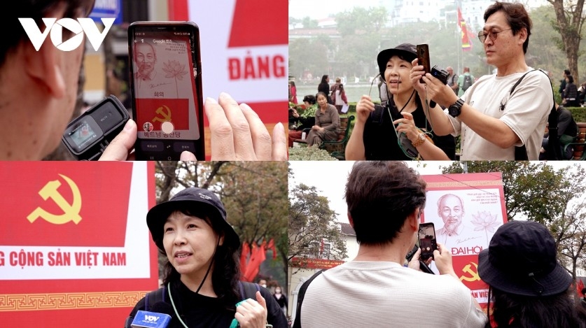 international visitors note hanoi s transformed look during 14th party congress picture 1