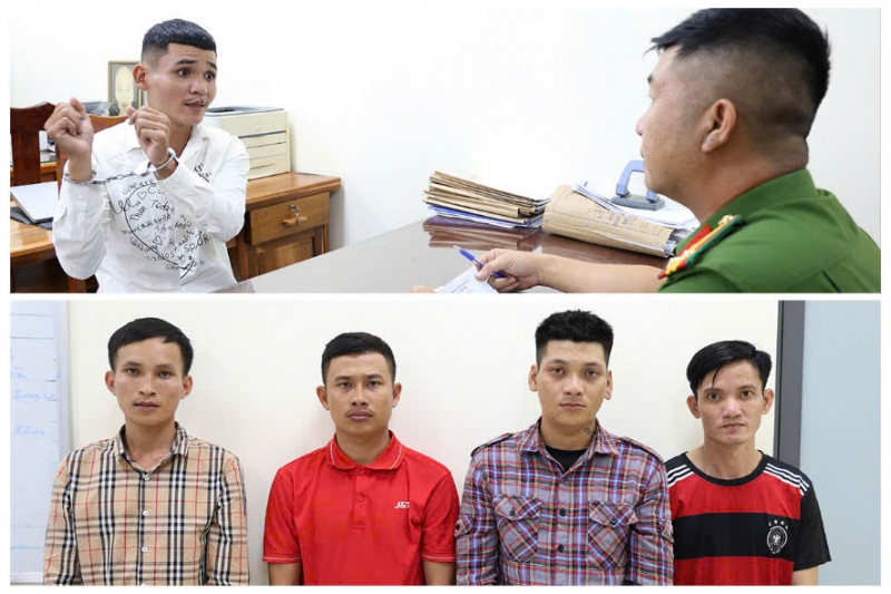 tam giu 5 doi tuong ve hanh vi giet nguoi va gay roi trat tu cong cong hinh anh 1