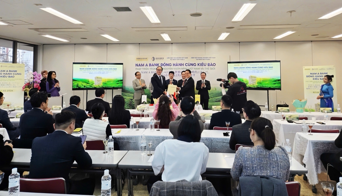 Nam A Bank đồng hành cộng đồng kiều bào tại Nhật Bản