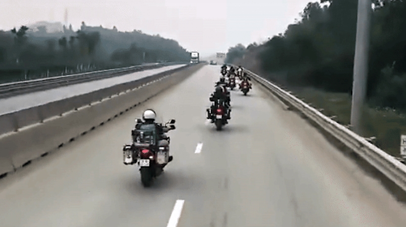 11 foreign bikers fined for expressway violation in northern vietnam picture 1