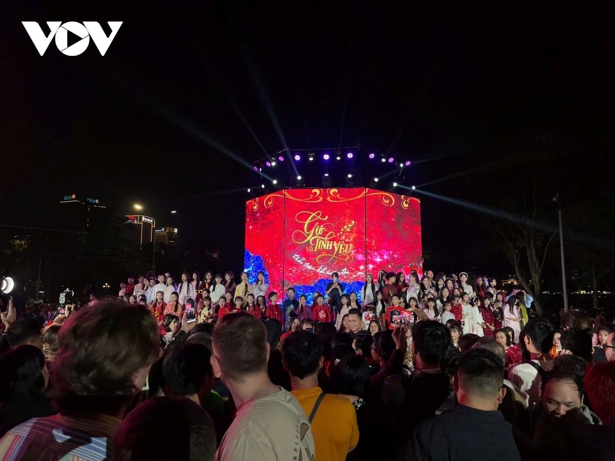 hanoi dazzles with fireworks display to ring in the lunar new year 2026 picture 11