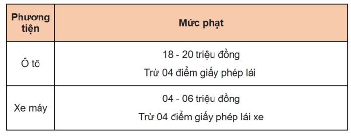 nhung loi vi pham giao thong de mac khi di xe trong dip tet va muc phat hinh anh 6