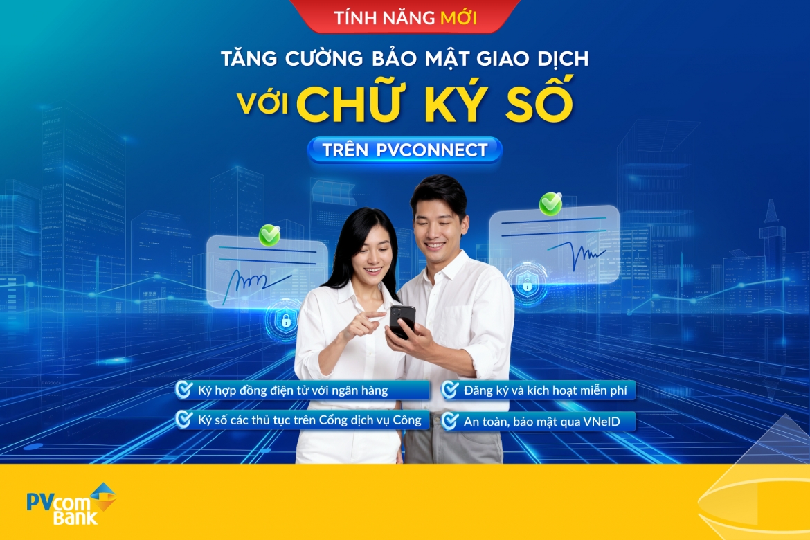 pvcombank tien phong trien khai giai phap chu ky so cho khach hang hinh anh 1