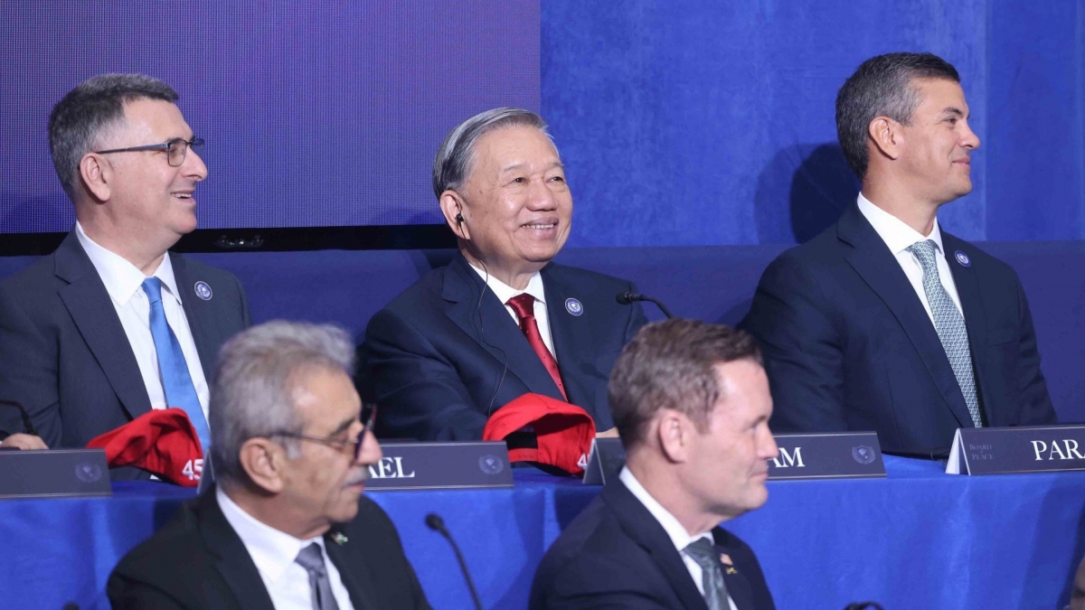 vietnam leader attends gaza board of peace opening in washington picture 1