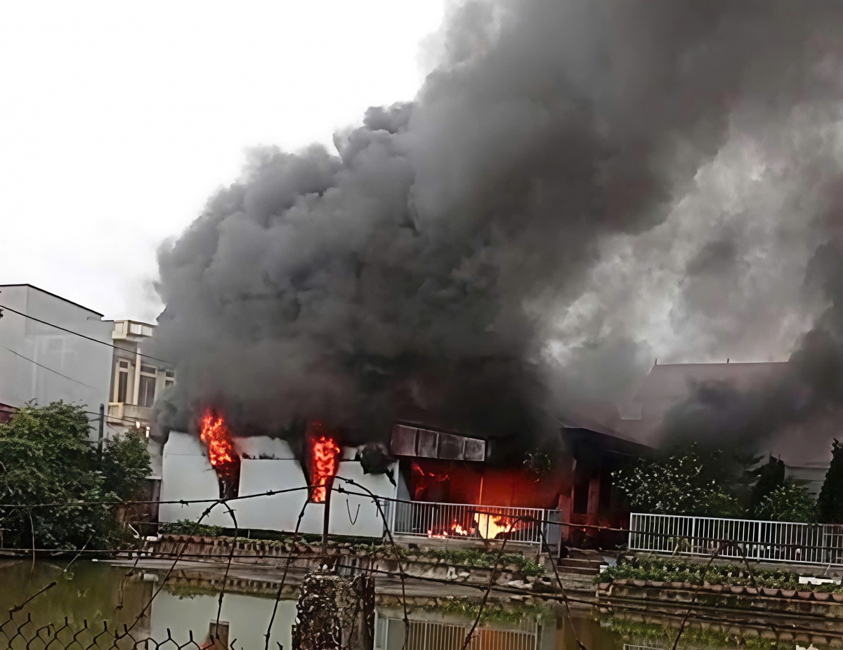 21 nuns and disabled children escape fire at bac ninh charity home picture 1