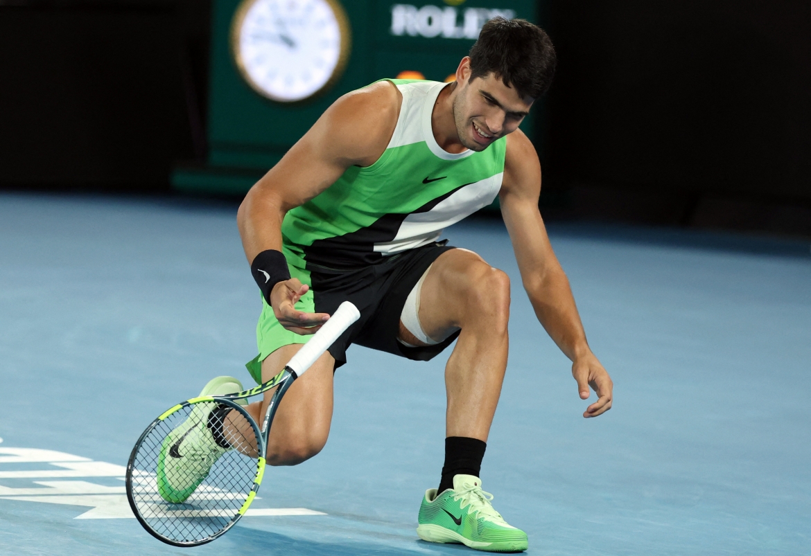 Danh bai djokovic, alcaraz lan dau vo dich australian open hinh anh 1