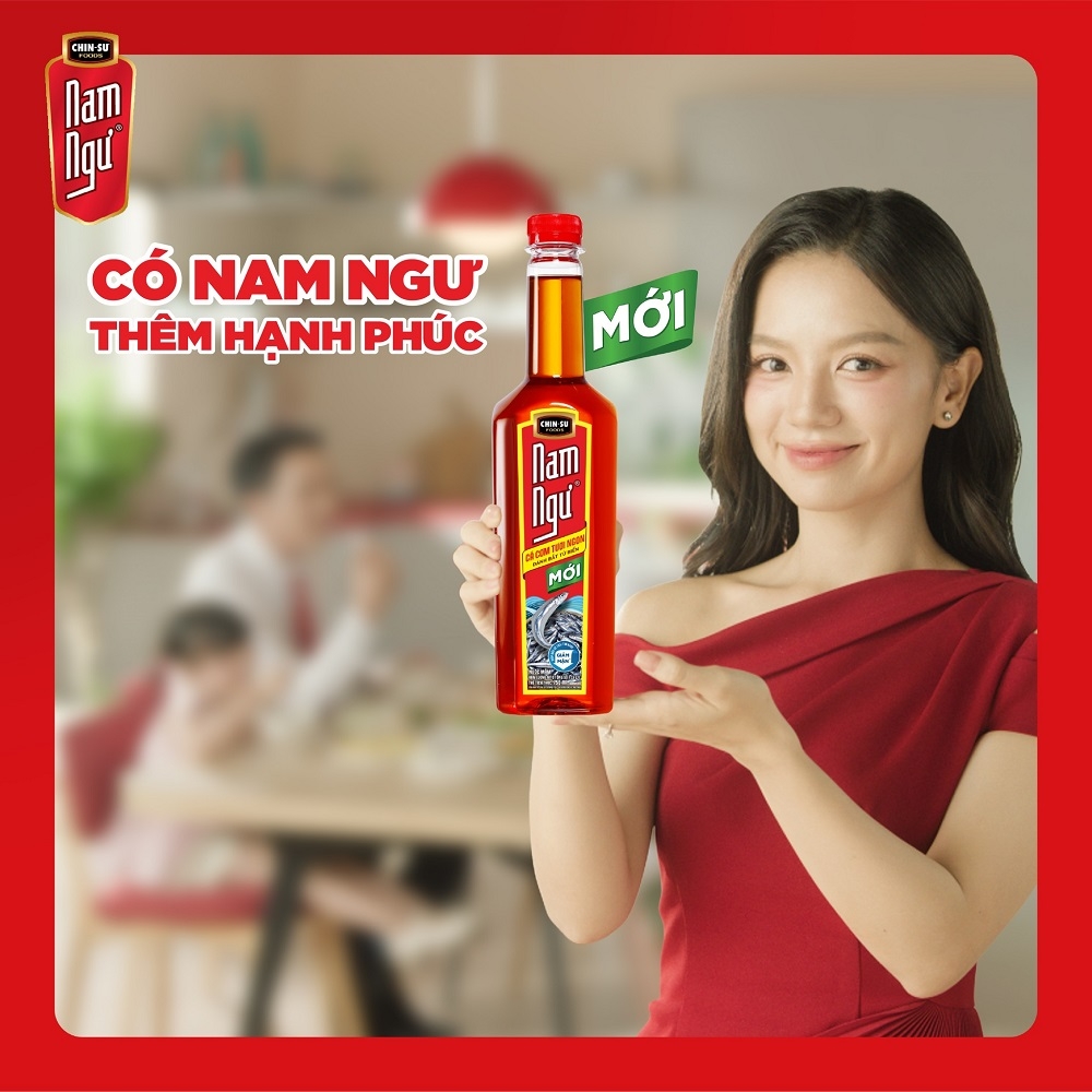 Xác thực hàng chính hãng bằng mã QR Code trên chai nước mắm Nam Ngư