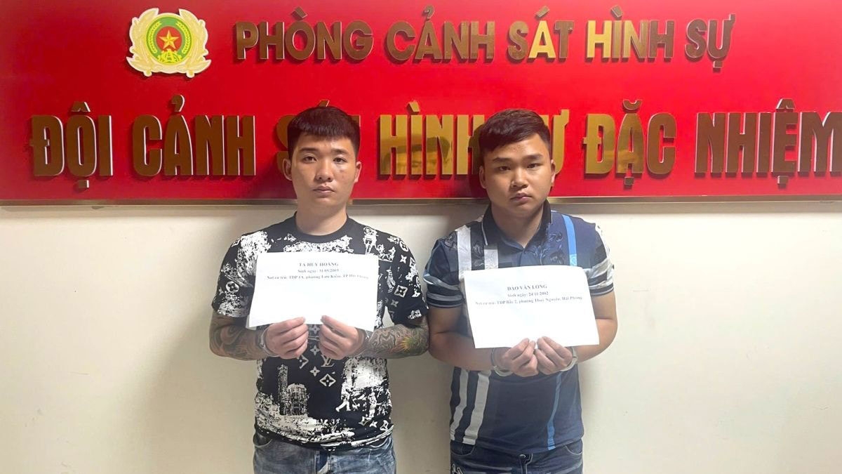 Bắt giữ 2 đối tượng cầm đầu vụ hành hung Công an viên ở Hải Phòng