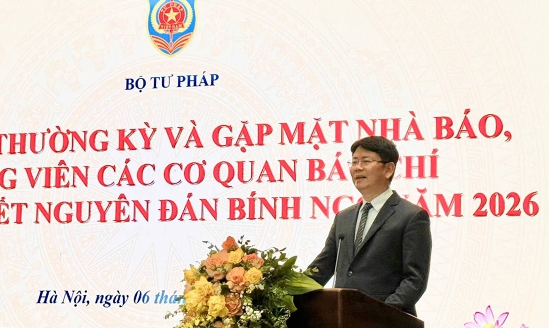 bo tu phap tap trung tham muu the che hoa nghi quyet Dai hoi xiv cua Dang hinh anh 2
