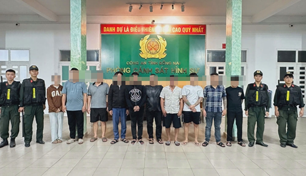 Công an Đồng Nai tạm giữ 11 đối tượng cho vay nặng lãi với lãi suất lên đến 1.095%
