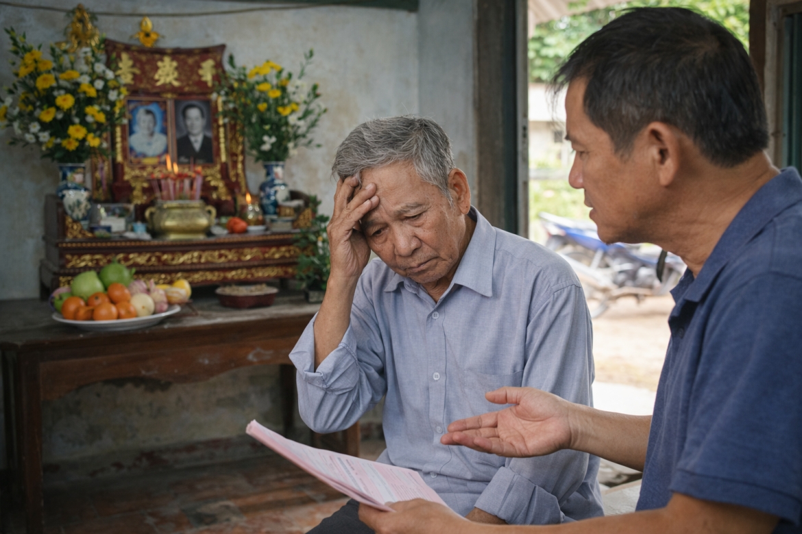 gan 80 tuoi, toi bang hoang khi em ut quay ve doi chia manh dat tho cung cha me hinh anh 1