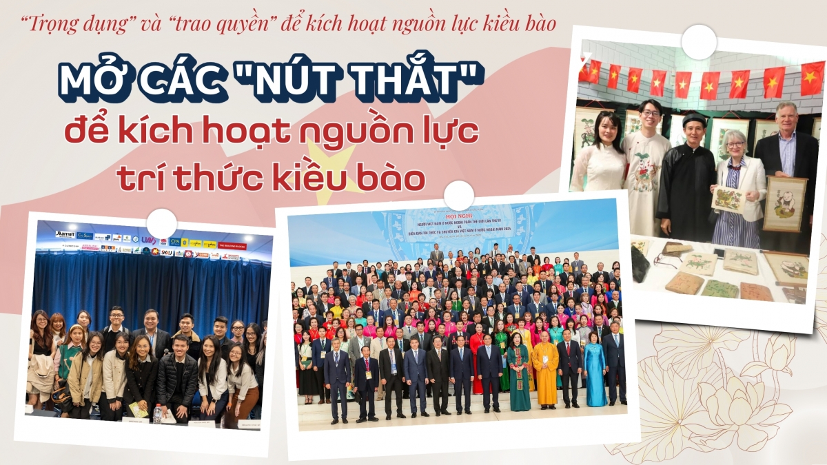 Mở các “nút thắt” để kích hoạt nguồn lực trí thức kiều bào