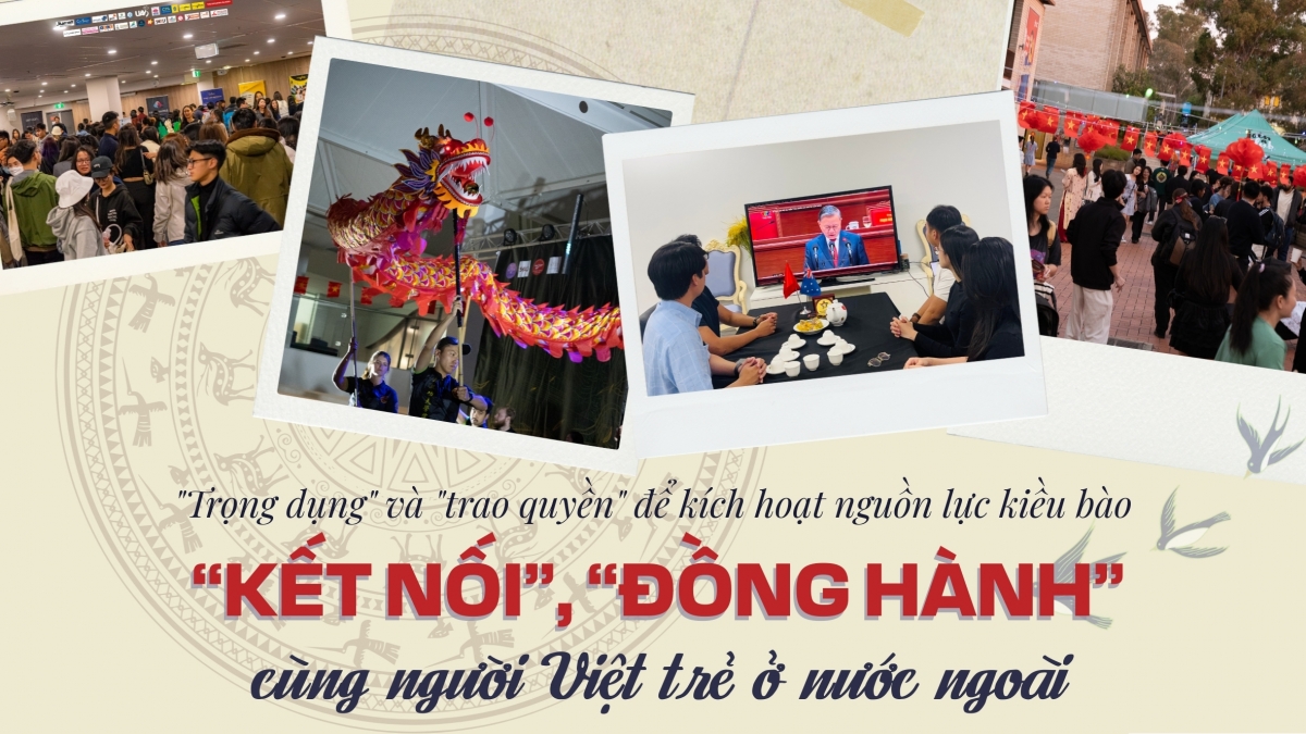 “Kết nối”, “đồng hành” cùng người Việt trẻ ở nước ngoài