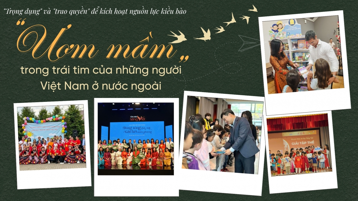 “Ươm mầm” trong trái tim của những người Việt Nam ở nước ngoài