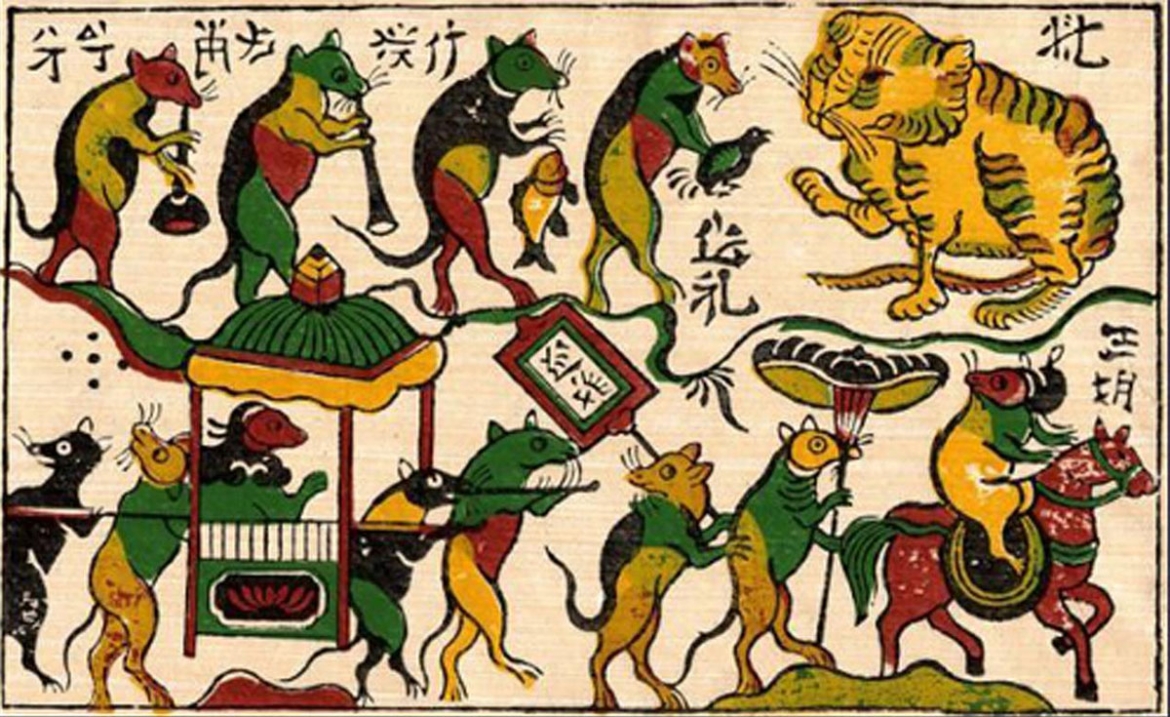 gan gui, dung di hinh tuong ngua trong tranh dan gian viet nam hinh anh 4