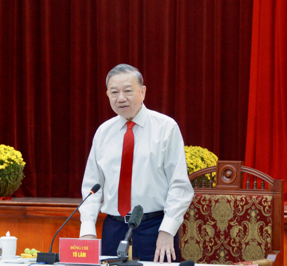 Tổng Bí thư Tô Lâm gặp mặt các nguyên Ủy viên Trung ương Đảng khu vực phía Nam