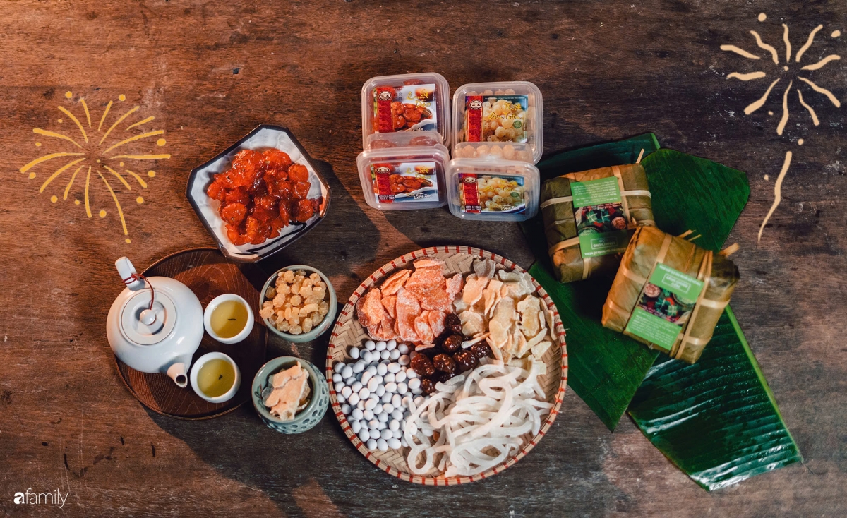 Mứt Tết mẹ tôi làm