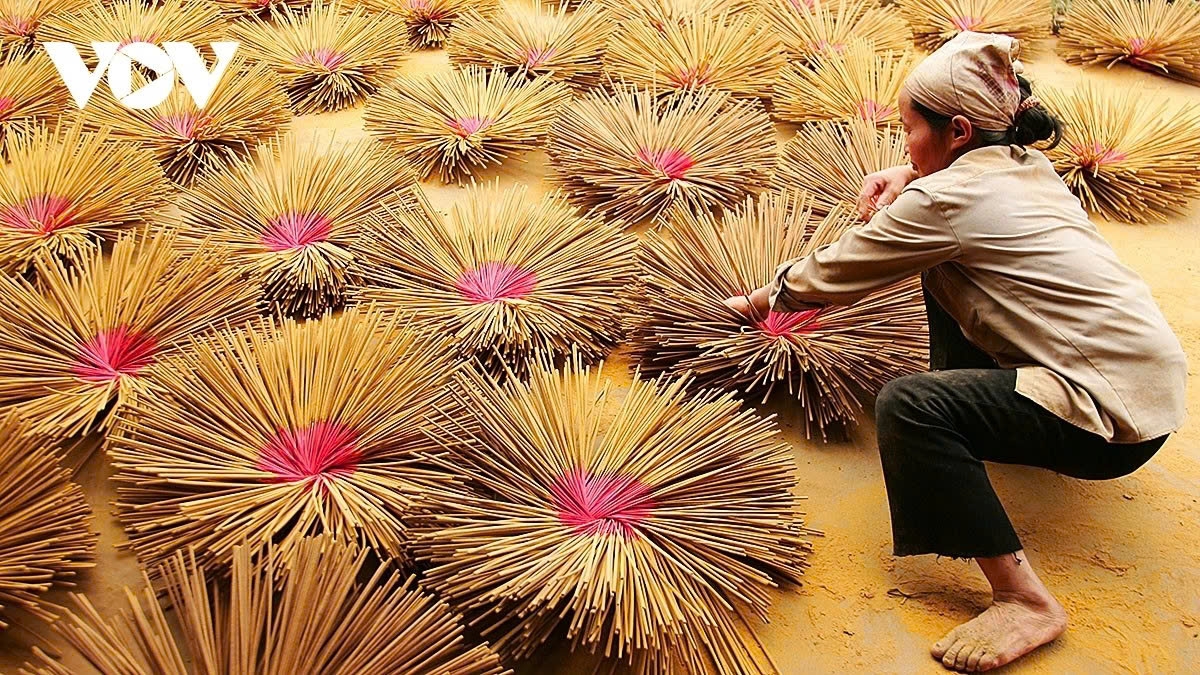 incense-making village in hung yen bustles ahead of lunar new year picture 5