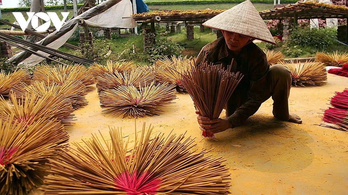incense-making village in hung yen bustles ahead of lunar new year picture 8
