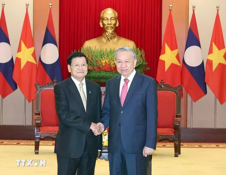 party leader s visit reaffirms vietnam laos strategic cohesion picture 1