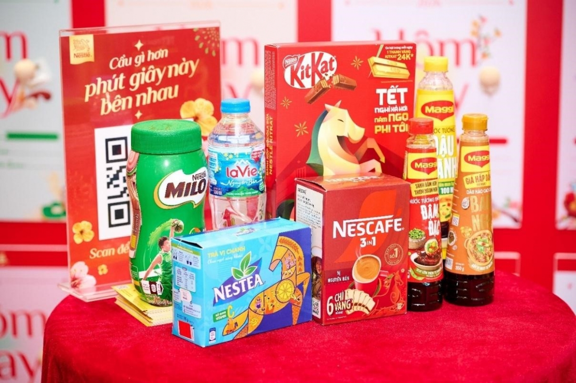 nestle viet nam lan toa thong diep tet 2026 khi tet la nhung khoanh khac sum vay hinh anh 4