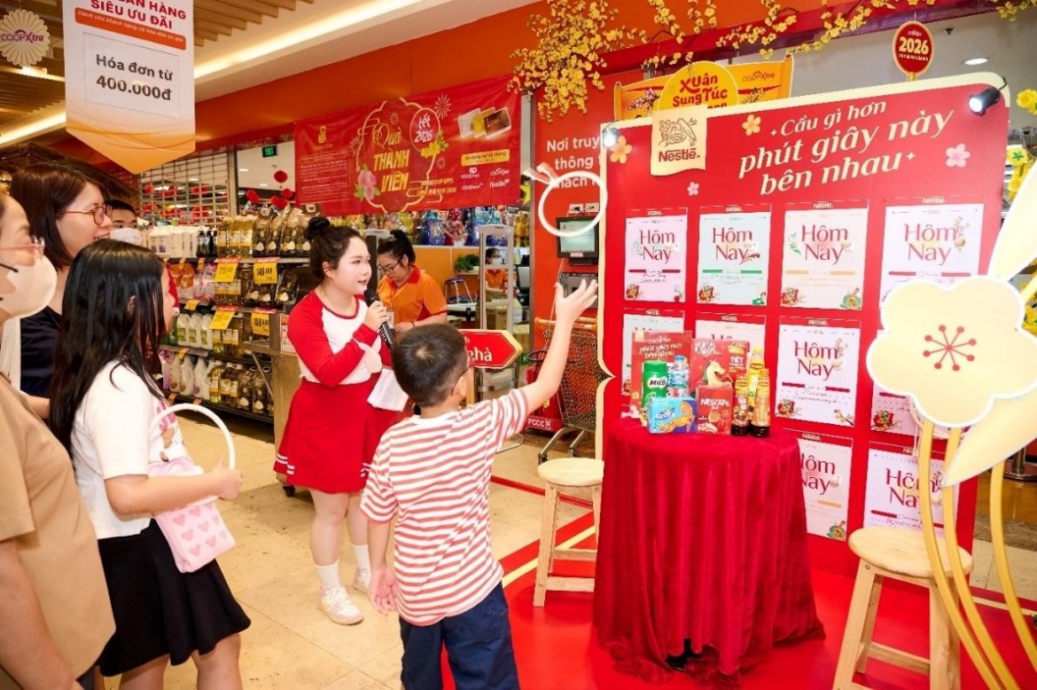 nestle viet nam lan toa thong diep tet 2026 khi tet la nhung khoanh khac sum vay hinh anh 5