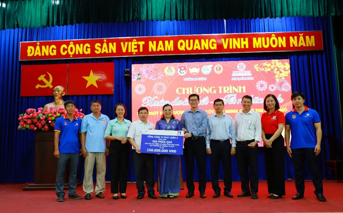 evngenco3 trao hon 500 phan qua dip tet binh ngo 2026 tai tp.hcm hinh anh 1