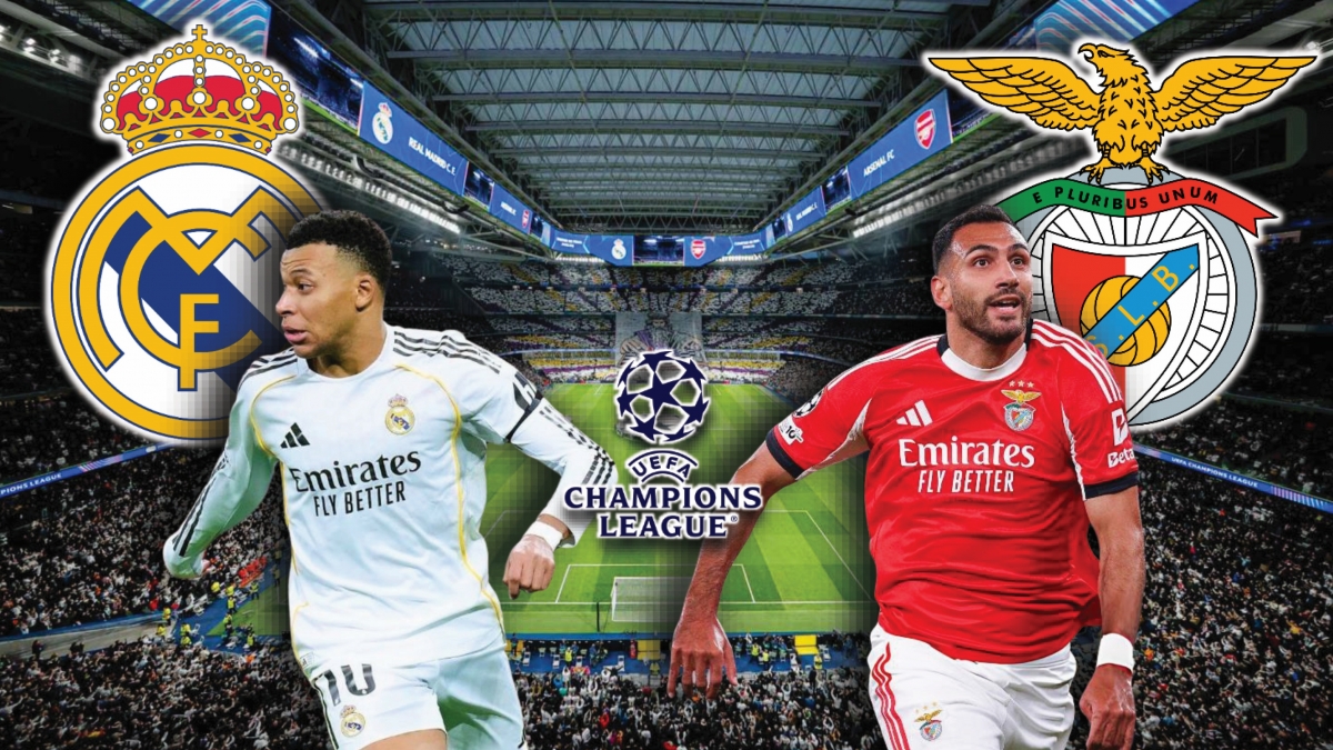 Dự đoán kết quả và đội hình ra sân trận Real Madrid vs Benfica