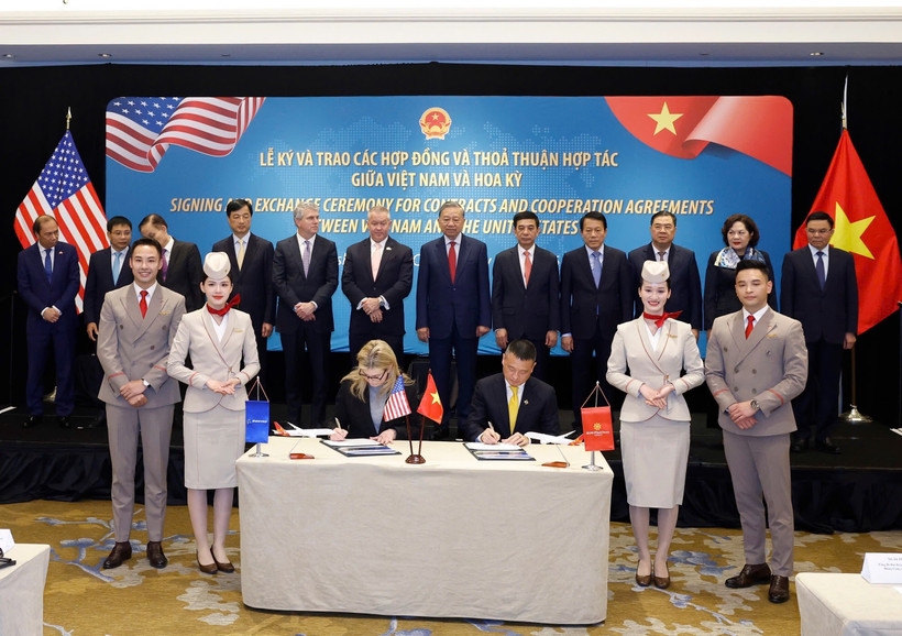 Sun PhuQuoc Airways, Boeing sign agreement for 40 Boeing 787-9 Dreamliners