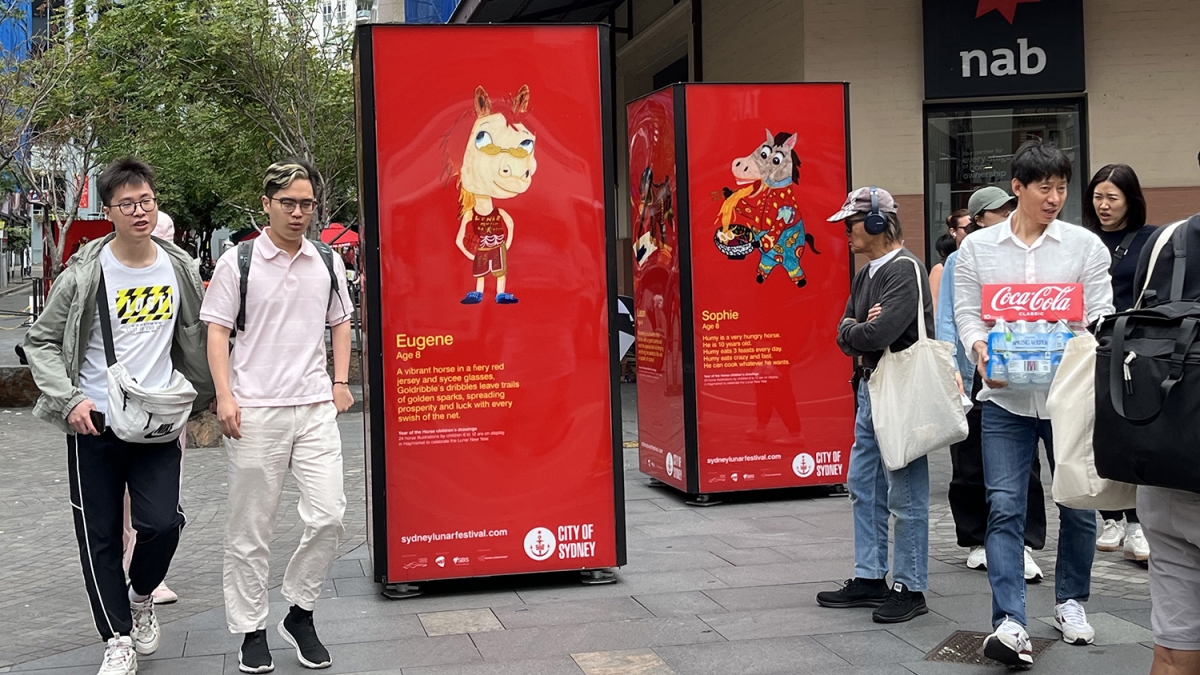 Thành phố Sydney trang hoàng đón Tết Bính Ngọ