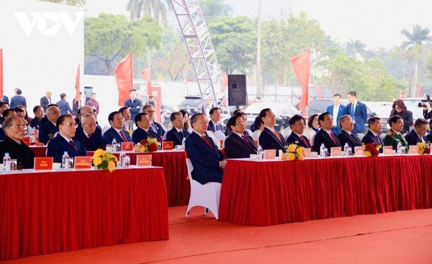 party chief attends groundbreaking of communist party of vietnam museum project picture 2