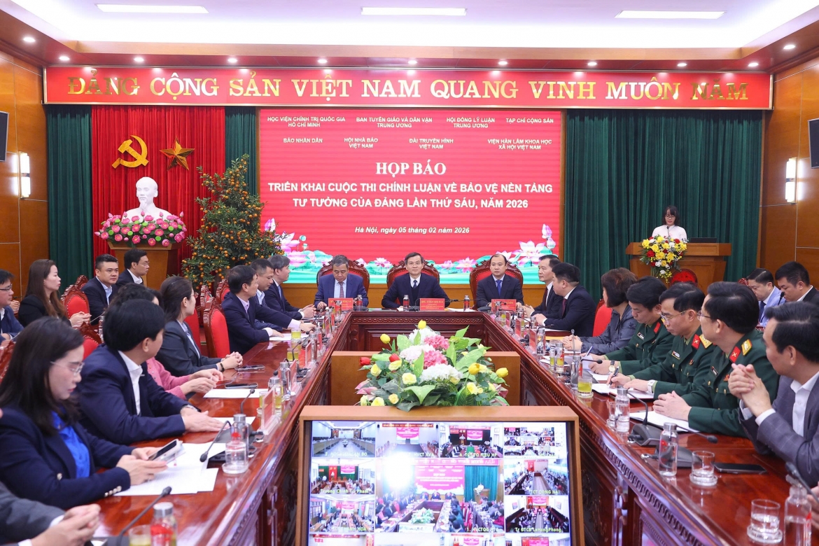 trien khai cuoc thi chinh luan ve bao ve nen tang tu tuong cua Dang nam 2026 hinh anh 1