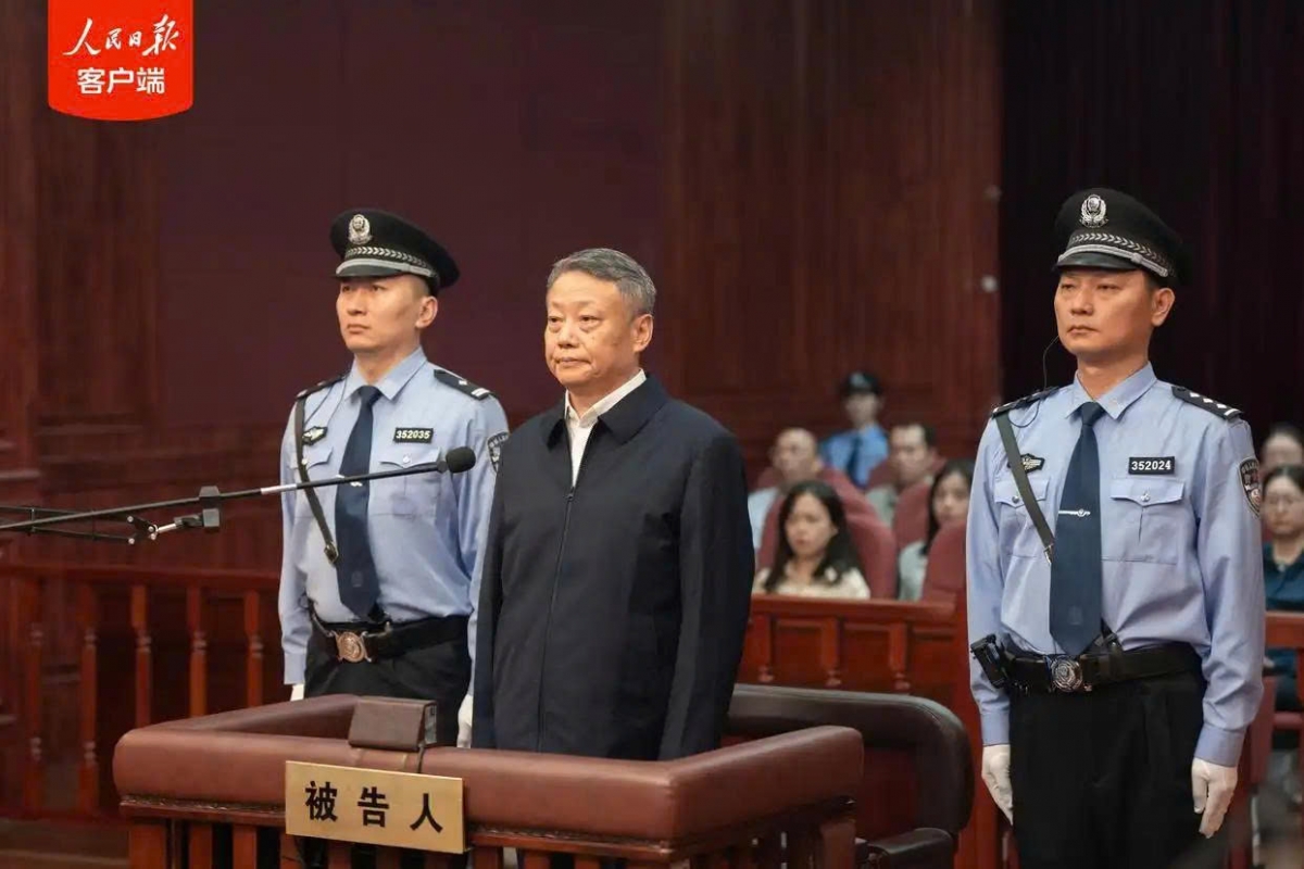 Cựu Bộ trưởng Tư pháp Trung Quốc lĩnh án tù chung thân