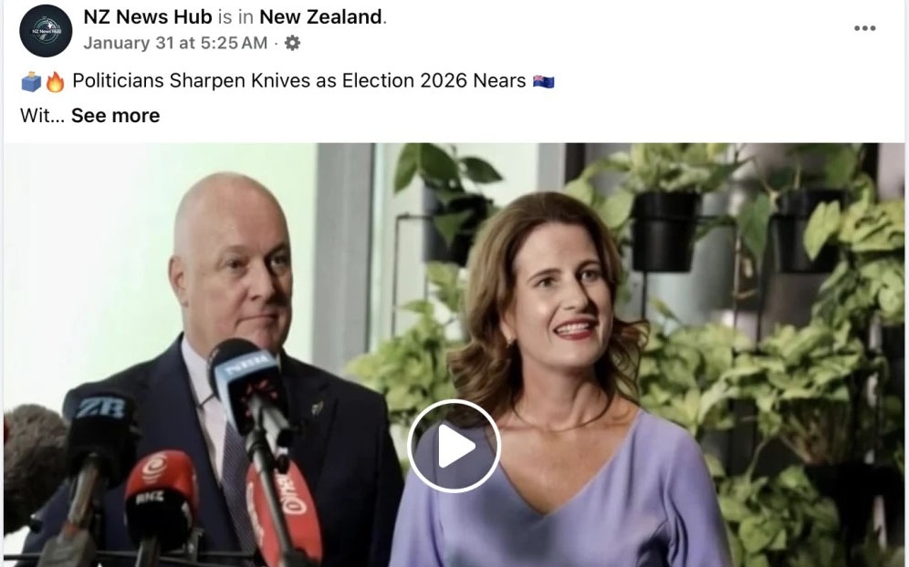xuat hien nhieu trang gia mao bao chi new zealand tren mang xa hoi hinh anh 1