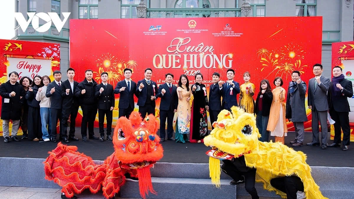 Homeland Spring 2026: Bringing Tet festive atmosphere to the heart of Kyushu