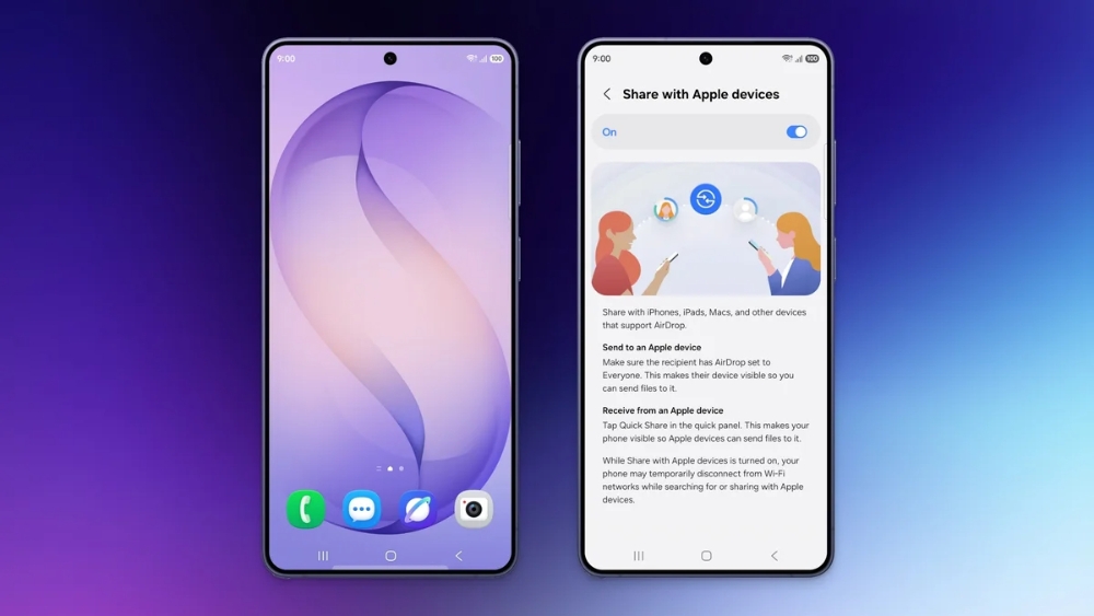 gui anh giua iphone va dien thoai samsung khong con la mot cuc hinh hinh anh 1