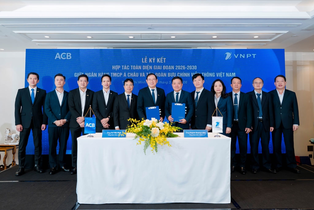 ACB và VNPT hợp tác toàn diện, mở rộng hệ sinh thái tài chính – công nghệ