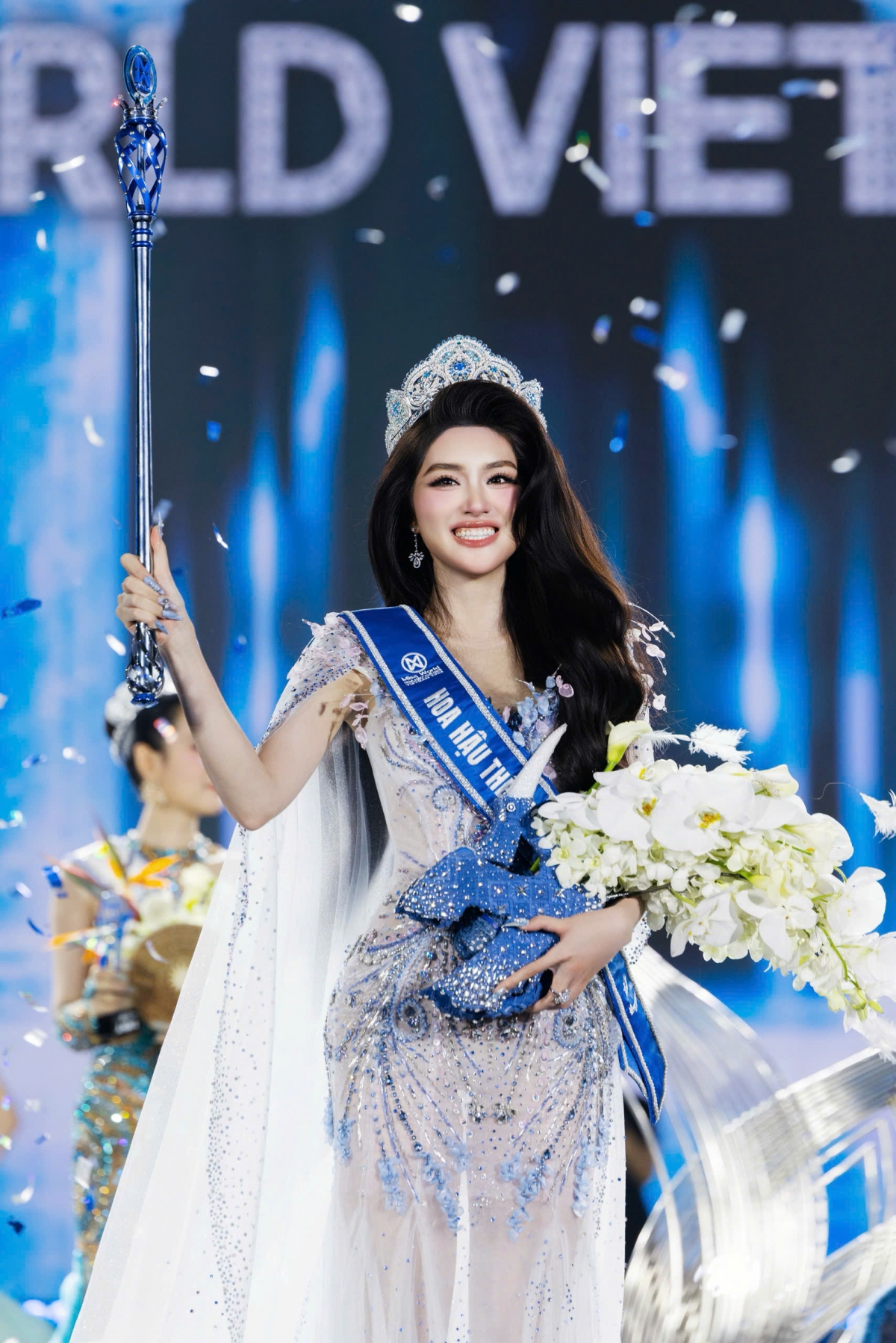 hoc van cua tan hoa hau va hai A hau miss world vietnam 2025 hinh anh 3